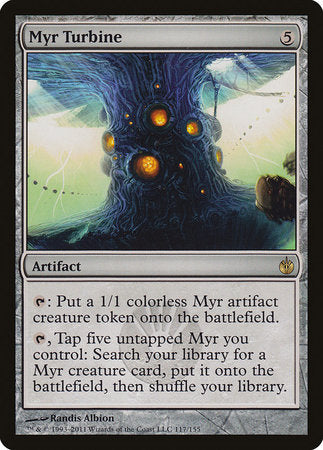 Myr Turbine [Mirrodin Besieged] | Jomio and Rueliete's Cards and Comics