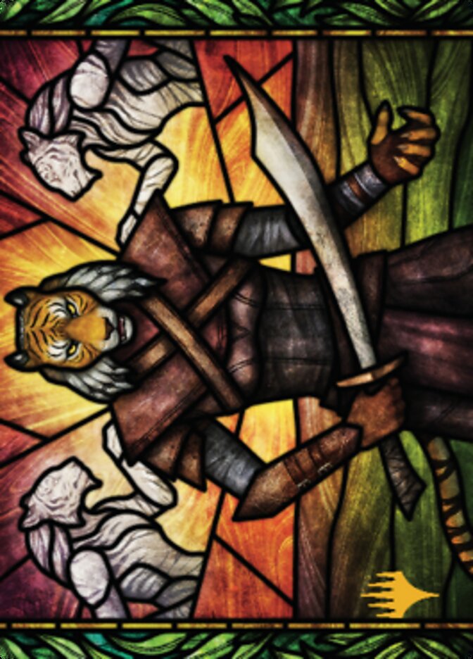 Zar Ojanen, Scion of Efrava Art Card (Gold-Stamped Signature) [Dominaria United Art Series] | Jomio and Rueliete's Cards and Comics