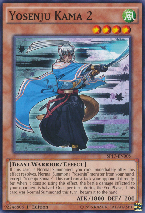 Yosenju Kama 2 [SP17-EN005] Common | Jomio and Rueliete's Cards and Comics