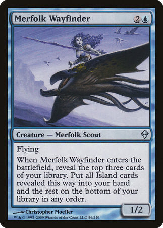 Merfolk Wayfinder [Zendikar] | Jomio and Rueliete's Cards and Comics