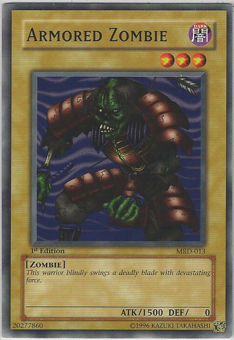 Armored Zombie [MRD-013] Common | Jomio and Rueliete's Cards and Comics