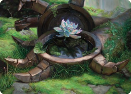 Timeless Lotus Art Card [Dominaria United Art Series] | Jomio and Rueliete's Cards and Comics