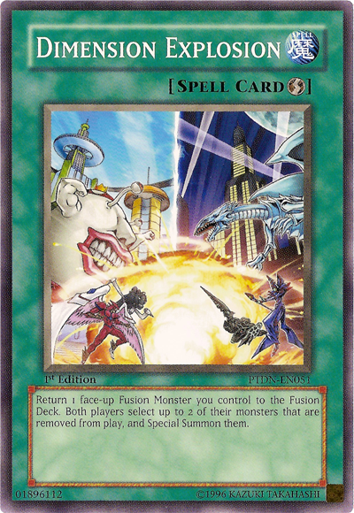 Dimension Explosion [PTDN-EN051] Common | Jomio and Rueliete's Cards and Comics