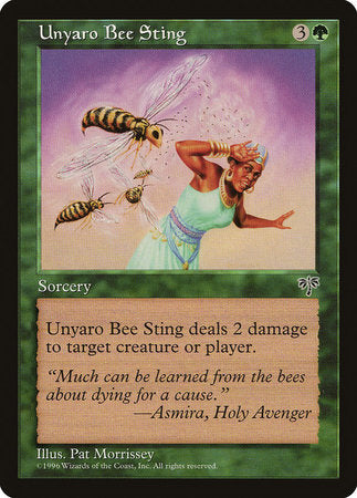 Unyaro Bee Sting [Mirage] | Jomio and Rueliete's Cards and Comics