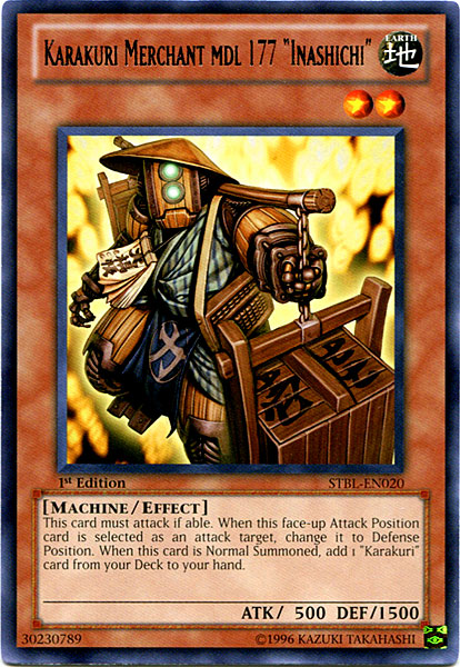 Karakuri Merchant mdl 177 Inashichi [STBL-EN020] Rare | Jomio and Rueliete's Cards and Comics