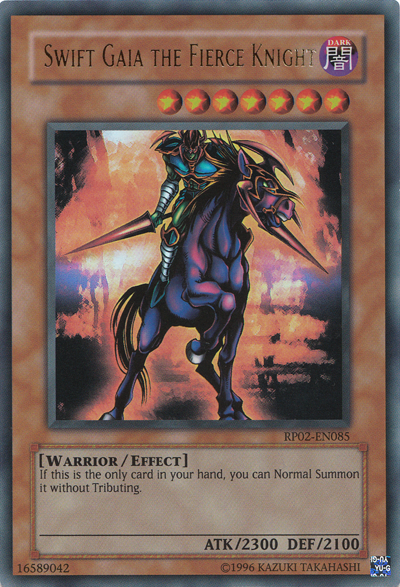 Swift Gaia the Fierce Knight [RP02-EN085] Ultra Rare | Jomio and Rueliete's Cards and Comics