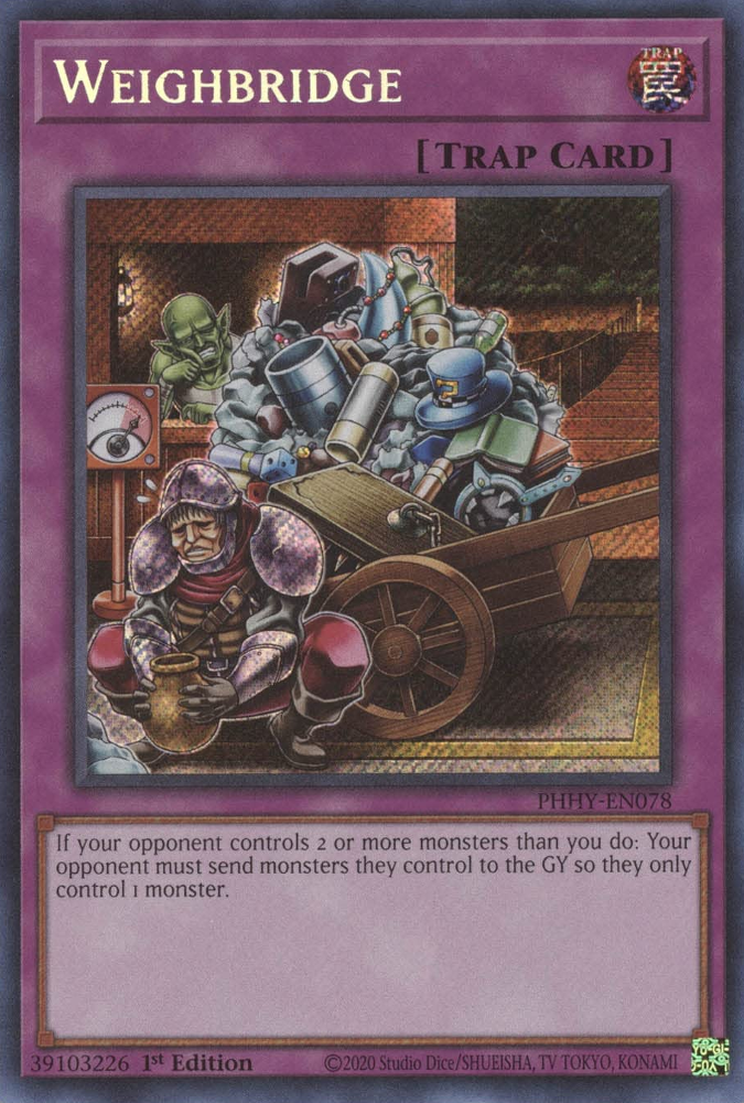 Weighbridge [PHHY-EN078] Secret Rare | Jomio and Rueliete's Cards and Comics
