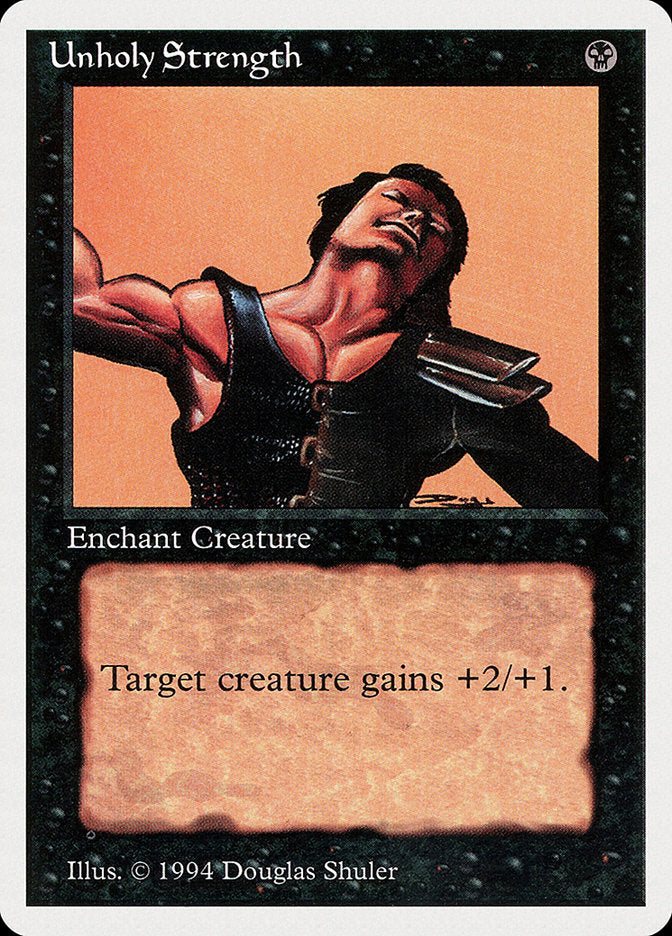 Unholy Strength [Summer Magic / Edgar] | Jomio and Rueliete's Cards and Comics