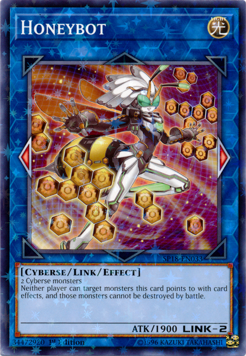 Honeybot (Starfoil) [SP18-EN033] Starfoil Rare | Jomio and Rueliete's Cards and Comics