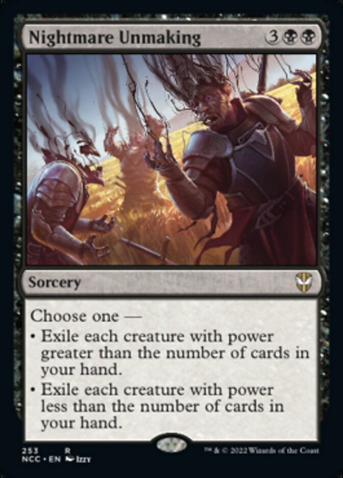 Nightmare Unmaking [Streets of New Capenna Commander] | Jomio and Rueliete's Cards and Comics
