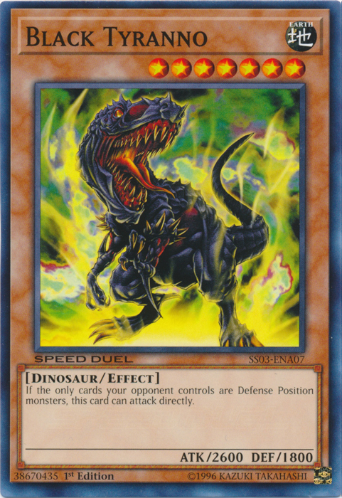 Black Tyranno [SS03-ENA07] Common | Jomio and Rueliete's Cards and Comics