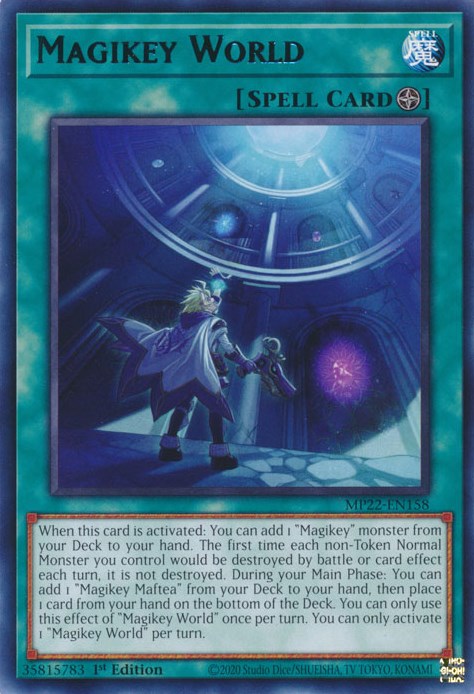 Magikey World [MP22-EN158] Rare | Jomio and Rueliete's Cards and Comics