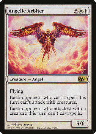 Angelic Arbiter [Magic 2011] | Jomio and Rueliete's Cards and Comics
