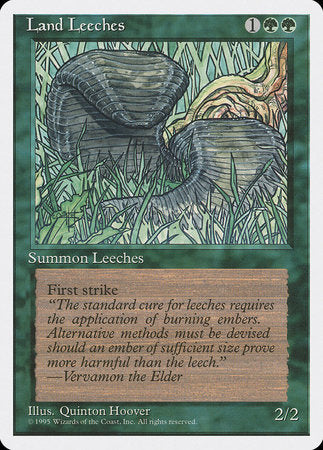 Land Leeches [Fourth Edition] | Jomio and Rueliete's Cards and Comics