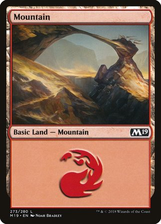 Mountain (273) [Core Set 2019] | Jomio and Rueliete's Cards and Comics