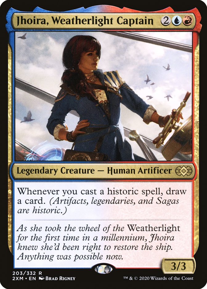 Jhoira, Weatherlight Captain [Double Masters] | Jomio and Rueliete's Cards and Comics