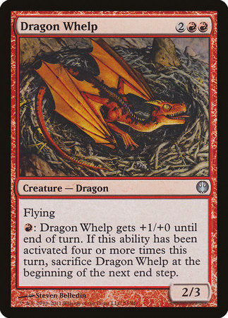 Dragon Whelp [Duel Decks: Knights vs. Dragons] | Jomio and Rueliete's Cards and Comics