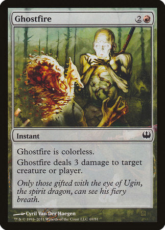 Ghostfire [Duel Decks: Knights vs. Dragons] | Jomio and Rueliete's Cards and Comics