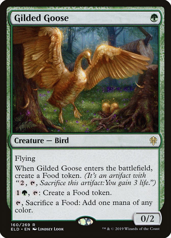 Gilded Goose [Throne of Eldraine] | Jomio and Rueliete's Cards and Comics