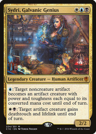 Sydri, Galvanic Genius [Commander 2016] | Jomio and Rueliete's Cards and Comics