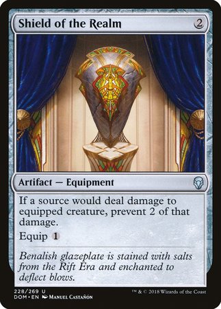 Shield of the Realm [Dominaria] | Jomio and Rueliete's Cards and Comics