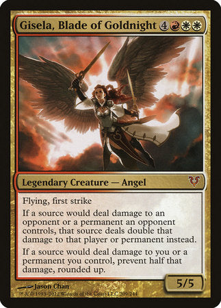 Gisela, Blade of Goldnight [Avacyn Restored] | Jomio and Rueliete's Cards and Comics