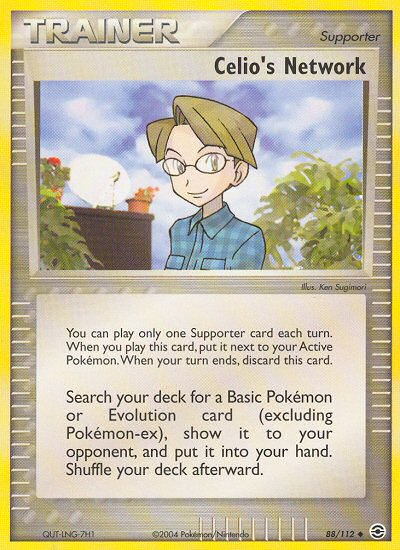 Celio's Network (88/112) [EX: FireRed & LeafGreen] | Jomio and Rueliete's Cards and Comics