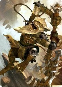 Teeterpeak Ambusher Art Card [Zendikar Rising Art Series] | Jomio and Rueliete's Cards and Comics