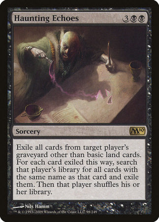 Haunting Echoes [Magic 2010] | Jomio and Rueliete's Cards and Comics