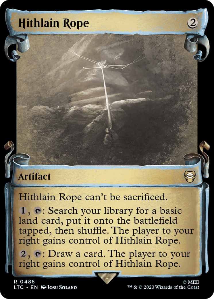 Hithlain Rope [The Lord of the Rings: Tales of Middle-Earth Commander Showcase Scrolls] | Jomio and Rueliete's Cards and Comics