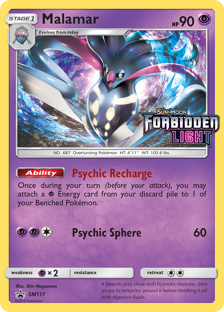 Malamar (SM117) [Sun & Moon: Black Star Promos] | Jomio and Rueliete's Cards and Comics