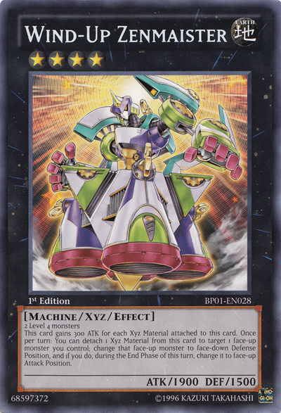 Wind-Up Zenmaister [BP01-EN028] Rare | Jomio and Rueliete's Cards and Comics