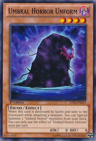 Umbral Horror Unform [JOTL-EN013] Common | Jomio and Rueliete's Cards and Comics