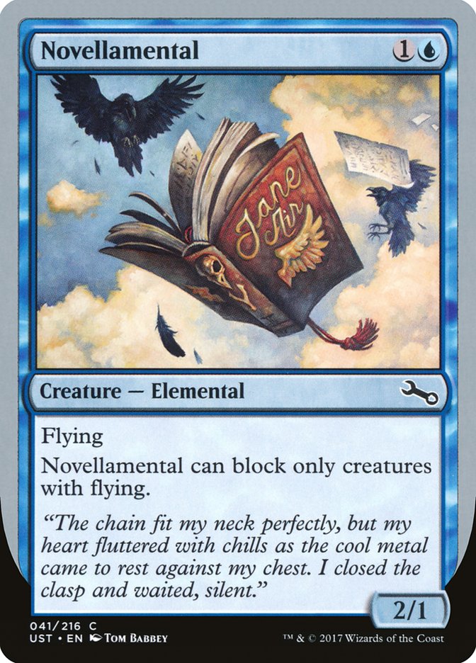 Novellamental ("The chain fit my neck...") [Unstable] | Jomio and Rueliete's Cards and Comics