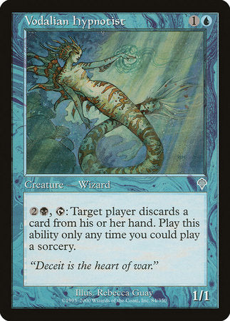 Vodalian Hypnotist [Invasion] | Jomio and Rueliete's Cards and Comics