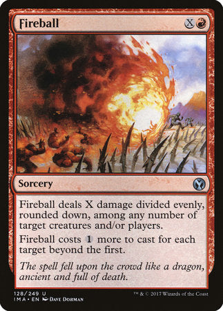 Fireball [Iconic Masters] | Jomio and Rueliete's Cards and Comics