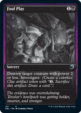 Foul Play [Innistrad: Double Feature] | Jomio and Rueliete's Cards and Comics
