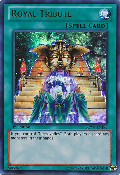 Royal Tribute [LCYW-EN195] Ultra Rare | Jomio and Rueliete's Cards and Comics