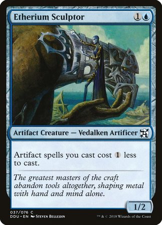 Etherium Sculptor [Duel Decks: Elves vs. Inventors] | Jomio and Rueliete's Cards and Comics