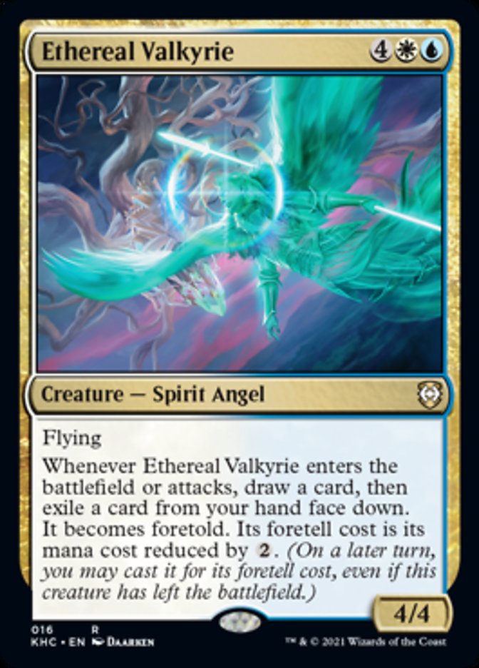 Ethereal Valkyrie [Kaldheim Commander] | Jomio and Rueliete's Cards and Comics