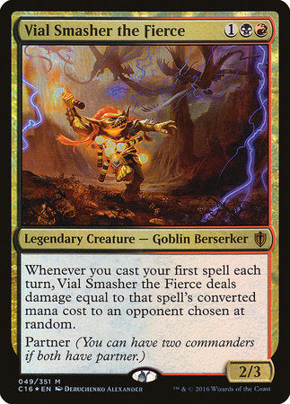 Vial Smasher the Fierce [Commander 2016] | Jomio and Rueliete's Cards and Comics