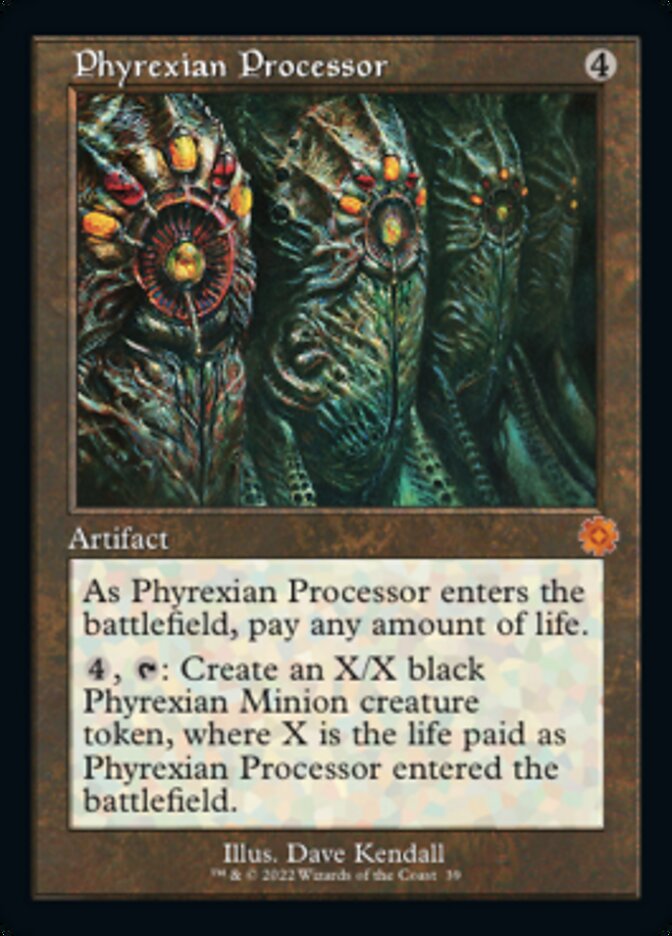 Phyrexian Processor (Retro) [The Brothers' War Retro Artifacts] | Jomio and Rueliete's Cards and Comics