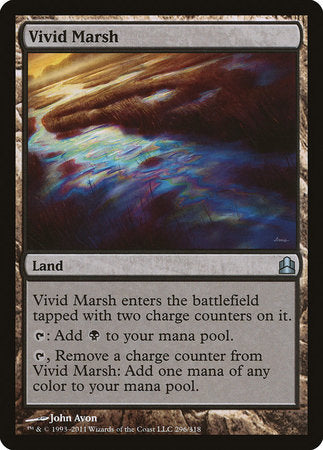 Vivid Marsh [Commander 2011] | Jomio and Rueliete's Cards and Comics