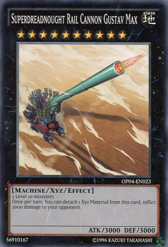 Superdreadnought Rail Cannon Gustav Max [OP04-EN023] Common | Jomio and Rueliete's Cards and Comics