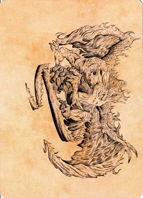 Miirym, Sentinel Wyrm Art Card [Commander Legends: Battle for Baldur's Gate Art Series] | Jomio and Rueliete's Cards and Comics