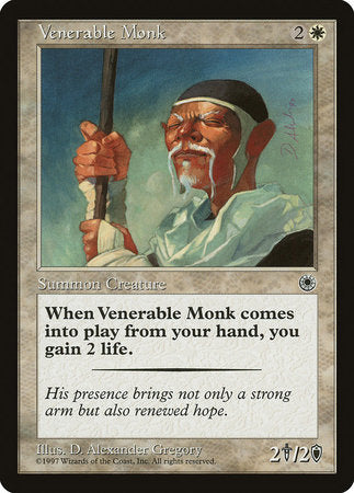 Venerable Monk [Portal] | Jomio and Rueliete's Cards and Comics