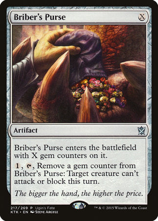 Briber's Purse [Ugin's Fate] | Jomio and Rueliete's Cards and Comics