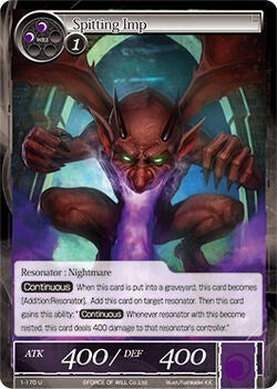 Spitting Imp (1-170) [The Dawn of Valhalla] | Jomio and Rueliete's Cards and Comics