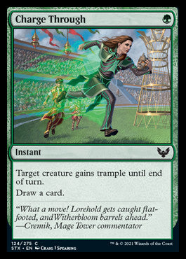 Charge Through [Strixhaven: School of Mages] | Jomio and Rueliete's Cards and Comics