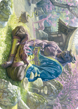 Kosei, Penitent Warlord Art Card [Kamigawa: Neon Dynasty Art Series] | Jomio and Rueliete's Cards and Comics